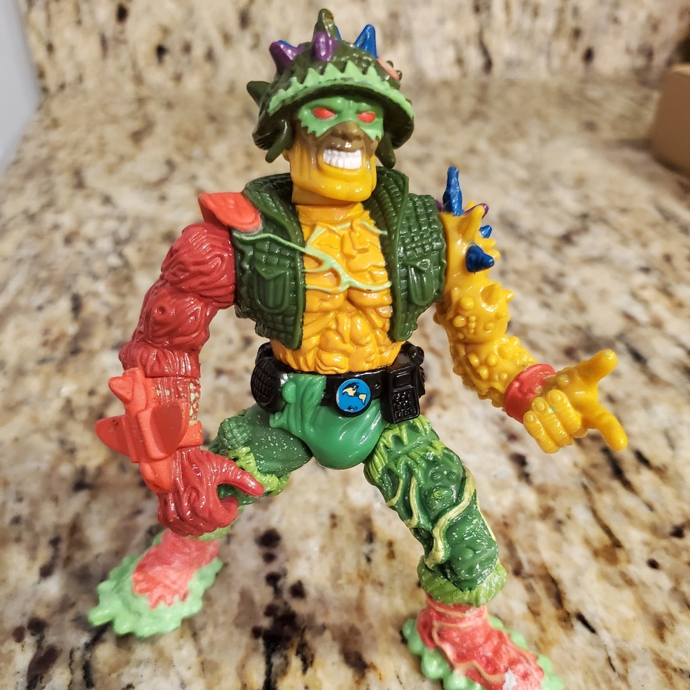 Vintage 1991 Toxic Crusaders Major Disaster Action Figure